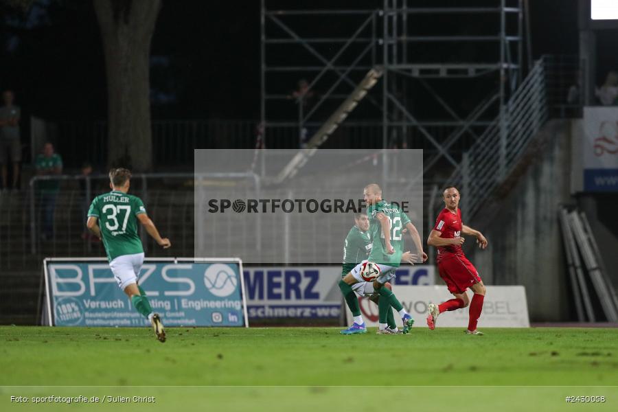 Willy-Sachs-Stadion, Schweinfurt, 20.08.2024, sport, action, BFV, Fussball, Toto-Pokal, BFV-Verbandspokal, AUB, FCS, TSV Aubstadt, 1. FC Schweinfurt 1905 - Bild-ID: 2430058
