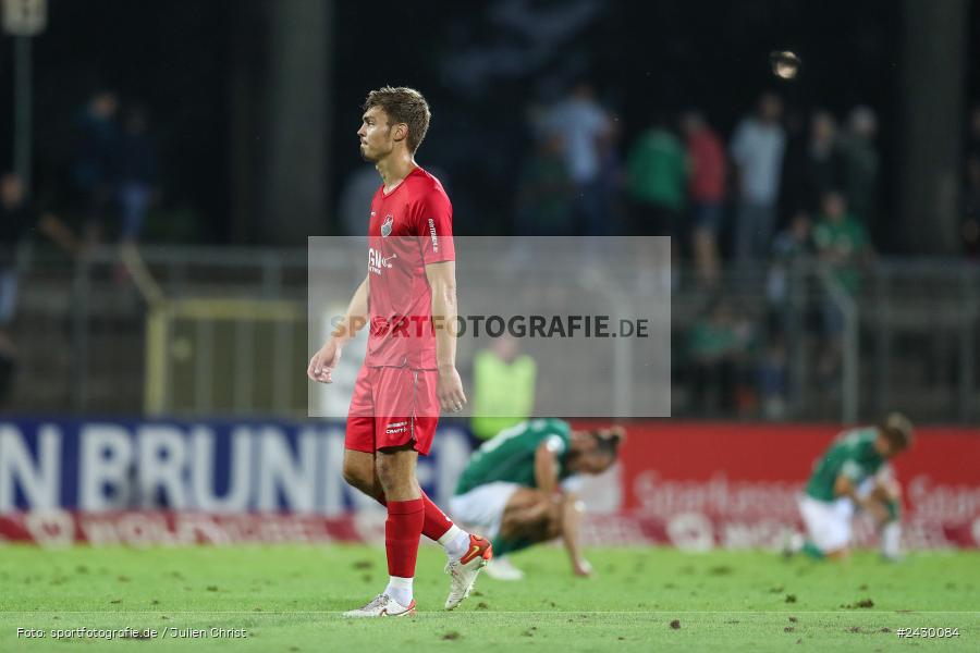 Willy-Sachs-Stadion, Schweinfurt, 20.08.2024, sport, action, BFV, Fussball, Toto-Pokal, BFV-Verbandspokal, AUB, FCS, TSV Aubstadt, 1. FC Schweinfurt 1905 - Bild-ID: 2430084