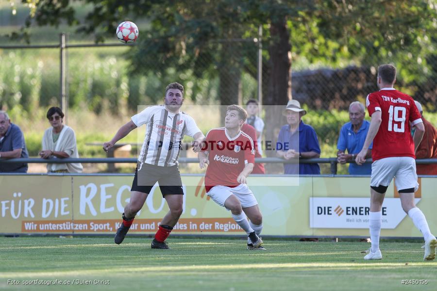 Fundamentum Sportpark, Karlburg, 22.08.2024, sport, action, BFV, Fussball, Kreisliga Würzburg, RET, KAR, (SG 1) TSV Retzbach, TSV Karlburg II - Bild-ID: 2430156