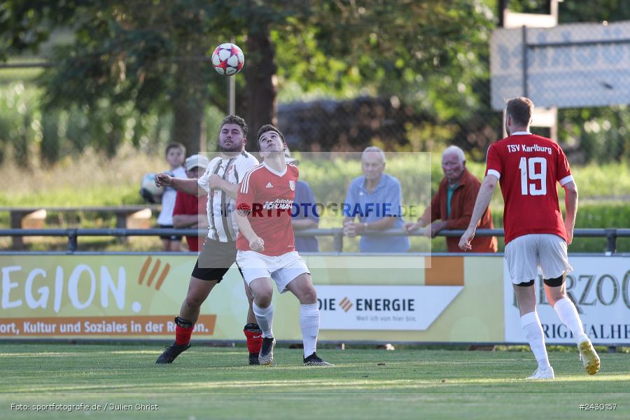 Fundamentum Sportpark, Karlburg, 22.08.2024, sport, action, BFV, Fussball, Kreisliga Würzburg, RET, KAR, (SG 1) TSV Retzbach, TSV Karlburg II - Bild-ID: 2430157