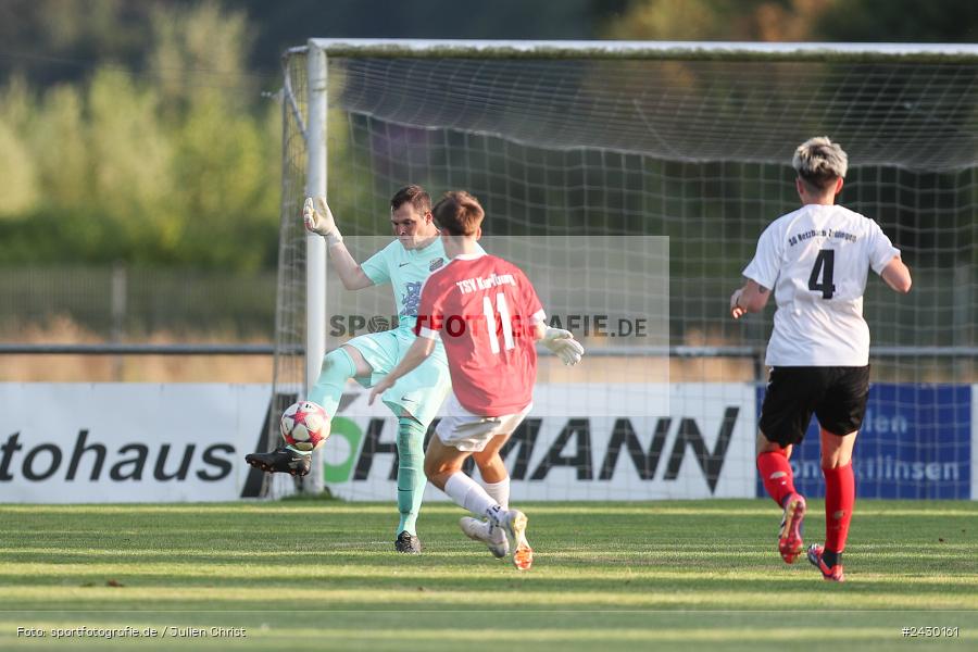 Fundamentum Sportpark, Karlburg, 22.08.2024, sport, action, BFV, Fussball, Kreisliga Würzburg, RET, KAR, (SG 1) TSV Retzbach, TSV Karlburg II - Bild-ID: 2430161