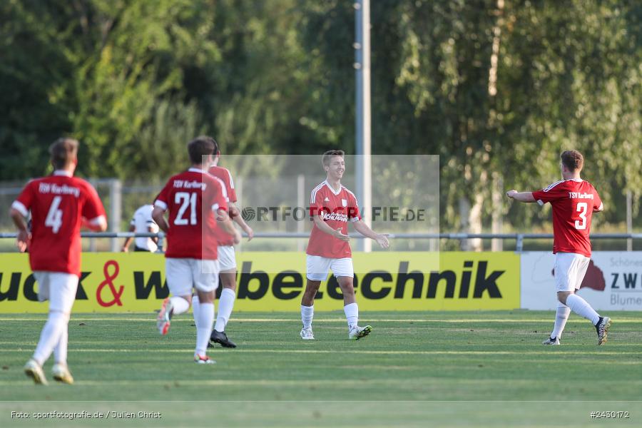 Fundamentum Sportpark, Karlburg, 22.08.2024, sport, action, BFV, Fussball, Kreisliga Würzburg, RET, KAR, (SG 1) TSV Retzbach, TSV Karlburg II - Bild-ID: 2430172