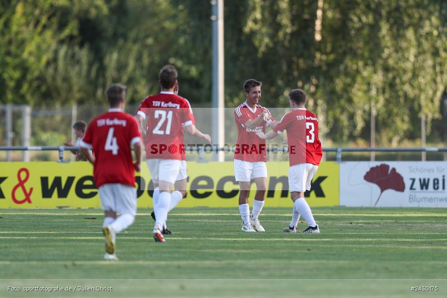 Fundamentum Sportpark, Karlburg, 22.08.2024, sport, action, BFV, Fussball, Kreisliga Würzburg, RET, KAR, (SG 1) TSV Retzbach, TSV Karlburg II - Bild-ID: 2430175