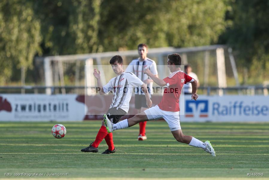 Fundamentum Sportpark, Karlburg, 22.08.2024, sport, action, BFV, Fussball, Kreisliga Würzburg, RET, KAR, (SG 1) TSV Retzbach, TSV Karlburg II - Bild-ID: 2430198