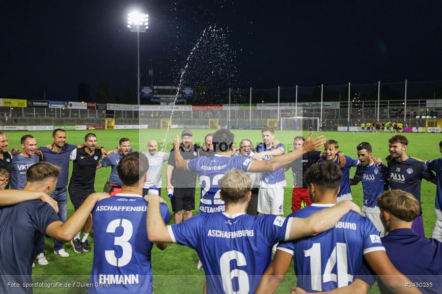sport, action, Stadion am Schönbusch, SpVgg Bayreuth, SVA, SV Viktoria Aschaffenburg, Regionalliga Bayern, Fussball, BFV, BAY, Aschaffenburg, 6. Spieltag, 23.08.2024 - Bild-ID: 2430235