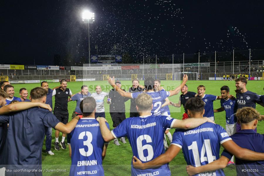 sport, action, Stadion am Schönbusch, SpVgg Bayreuth, SVA, SV Viktoria Aschaffenburg, Regionalliga Bayern, Fussball, BFV, BAY, Aschaffenburg, 6. Spieltag, 23.08.2024 - Bild-ID: 2430236