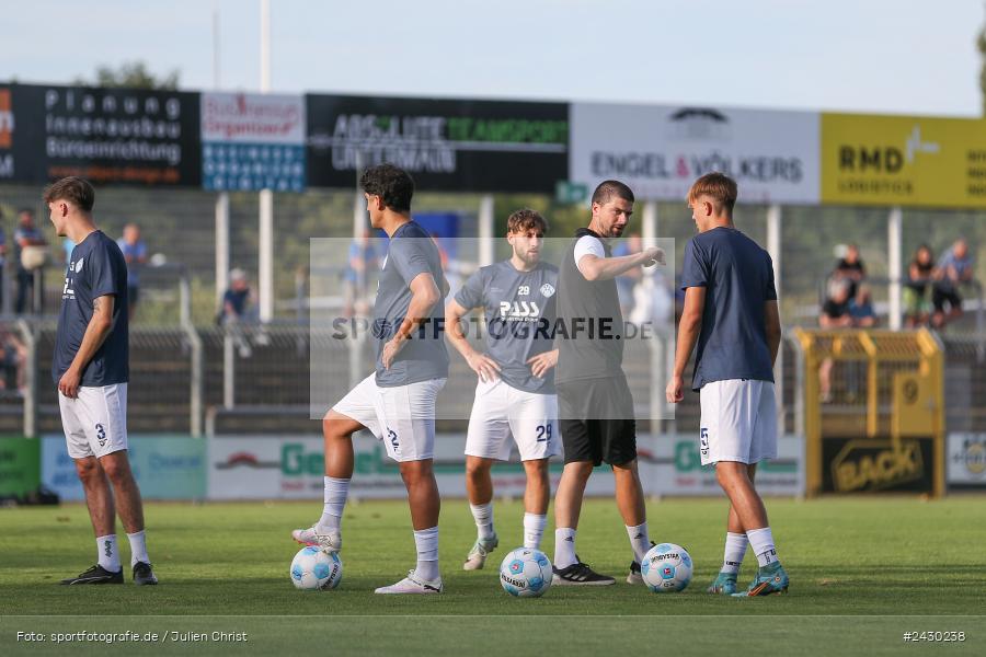 sport, action, Stadion am Schönbusch, SpVgg Bayreuth, SVA, SV Viktoria Aschaffenburg, Regionalliga Bayern, Fussball, BFV, BAY, Aschaffenburg, 6. Spieltag, 23.08.2024 - Bild-ID: 2430238