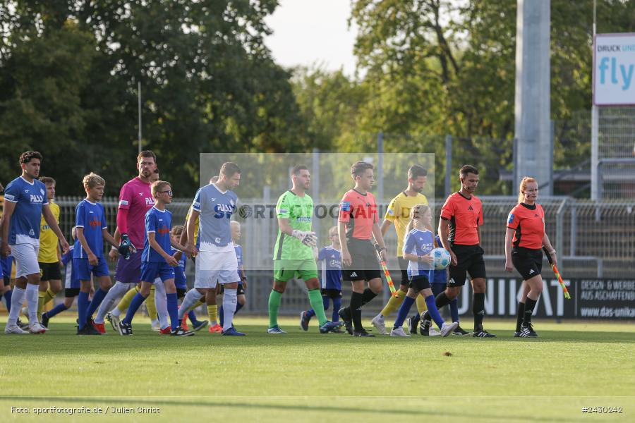 sport, action, Stadion am Schönbusch, SpVgg Bayreuth, SVA, SV Viktoria Aschaffenburg, Regionalliga Bayern, Fussball, BFV, BAY, Aschaffenburg, 6. Spieltag, 23.08.2024 - Bild-ID: 2430242