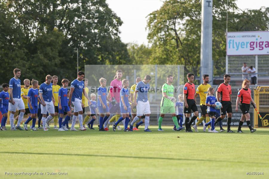 sport, action, Stadion am Schönbusch, SpVgg Bayreuth, SVA, SV Viktoria Aschaffenburg, Regionalliga Bayern, Fussball, BFV, BAY, Aschaffenburg, 6. Spieltag, 23.08.2024 - Bild-ID: 2430244