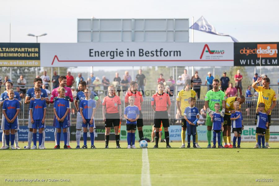 sport, action, Stadion am Schönbusch, SpVgg Bayreuth, SVA, SV Viktoria Aschaffenburg, Regionalliga Bayern, Fussball, BFV, BAY, Aschaffenburg, 6. Spieltag, 23.08.2024 - Bild-ID: 2430252