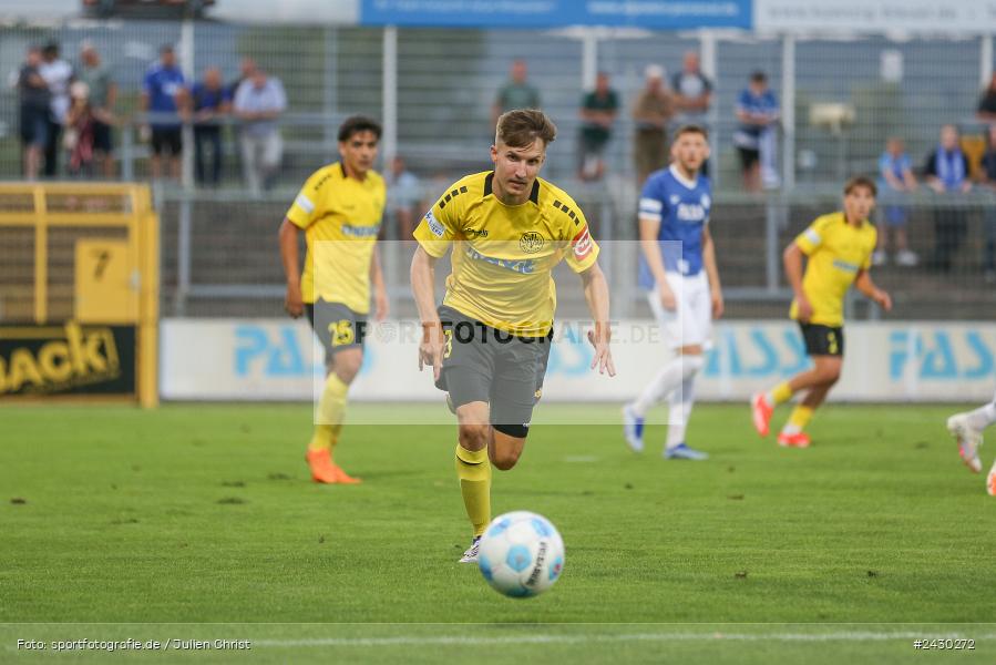 sport, action, Stadion am Schönbusch, SpVgg Bayreuth, SVA, SV Viktoria Aschaffenburg, Regionalliga Bayern, Fussball, BFV, BAY, Aschaffenburg, 6. Spieltag, 23.08.2024 - Bild-ID: 2430272