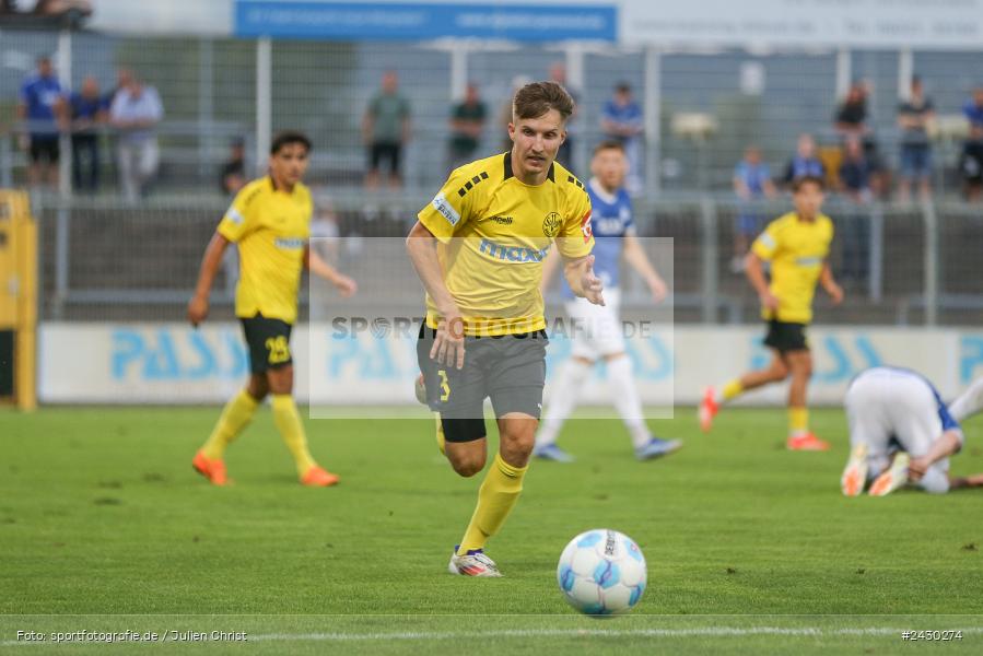 sport, action, Stadion am Schönbusch, SpVgg Bayreuth, SVA, SV Viktoria Aschaffenburg, Regionalliga Bayern, Fussball, BFV, BAY, Aschaffenburg, 6. Spieltag, 23.08.2024 - Bild-ID: 2430274