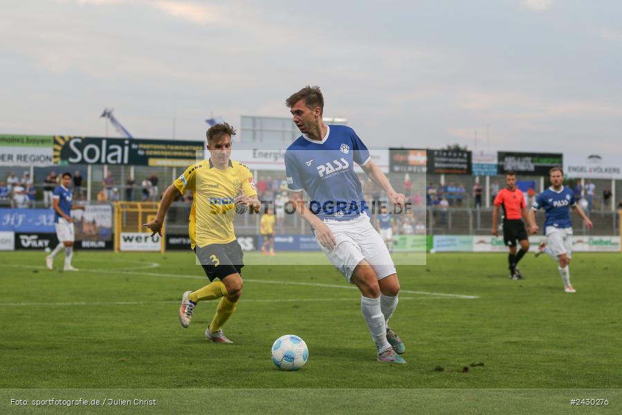 sport, action, Stadion am Schönbusch, SpVgg Bayreuth, SVA, SV Viktoria Aschaffenburg, Regionalliga Bayern, Fussball, BFV, BAY, Aschaffenburg, 6. Spieltag, 23.08.2024 - Bild-ID: 2430276