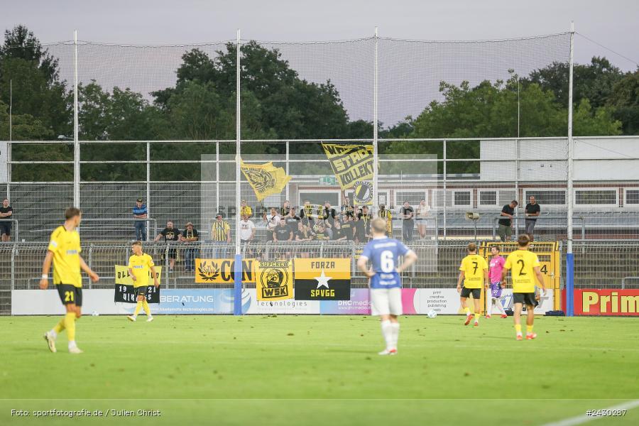 sport, action, Stadion am Schönbusch, SpVgg Bayreuth, SVA, SV Viktoria Aschaffenburg, Regionalliga Bayern, Fussball, BFV, BAY, Aschaffenburg, 6. Spieltag, 23.08.2024 - Bild-ID: 2430287