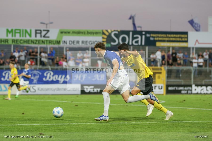 sport, action, Stadion am Schönbusch, SpVgg Bayreuth, SVA, SV Viktoria Aschaffenburg, Regionalliga Bayern, Fussball, BFV, BAY, Aschaffenburg, 6. Spieltag, 23.08.2024 - Bild-ID: 2430294