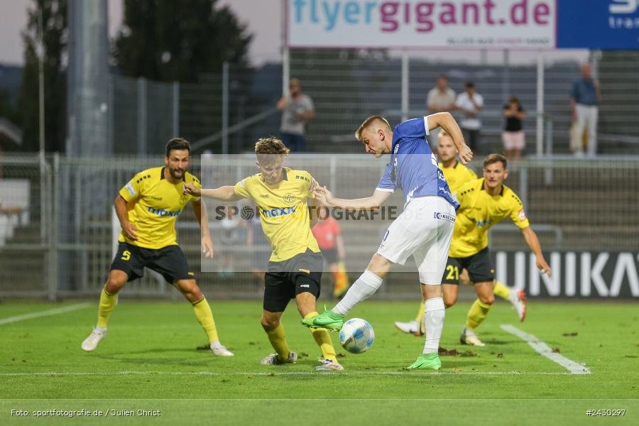 sport, action, Stadion am Schönbusch, SpVgg Bayreuth, SVA, SV Viktoria Aschaffenburg, Regionalliga Bayern, Fussball, BFV, BAY, Aschaffenburg, 6. Spieltag, 23.08.2024 - Bild-ID: 2430297