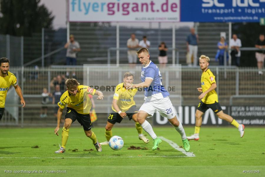 sport, action, Stadion am Schönbusch, SpVgg Bayreuth, SVA, SV Viktoria Aschaffenburg, Regionalliga Bayern, Fussball, BFV, BAY, Aschaffenburg, 6. Spieltag, 23.08.2024 - Bild-ID: 2430298