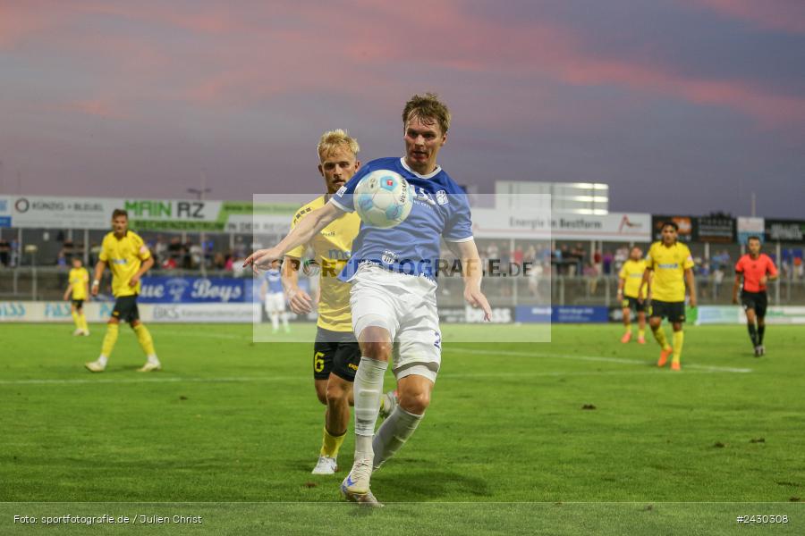 sport, action, Stadion am Schönbusch, SpVgg Bayreuth, SVA, SV Viktoria Aschaffenburg, Regionalliga Bayern, Fussball, BFV, BAY, Aschaffenburg, 6. Spieltag, 23.08.2024 - Bild-ID: 2430308