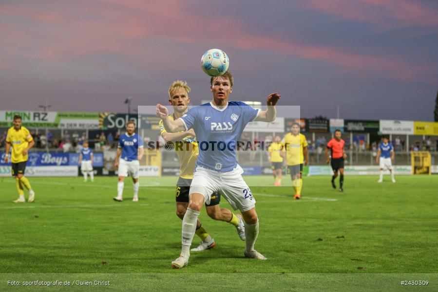 sport, action, Stadion am Schönbusch, SpVgg Bayreuth, SVA, SV Viktoria Aschaffenburg, Regionalliga Bayern, Fussball, BFV, BAY, Aschaffenburg, 6. Spieltag, 23.08.2024 - Bild-ID: 2430309