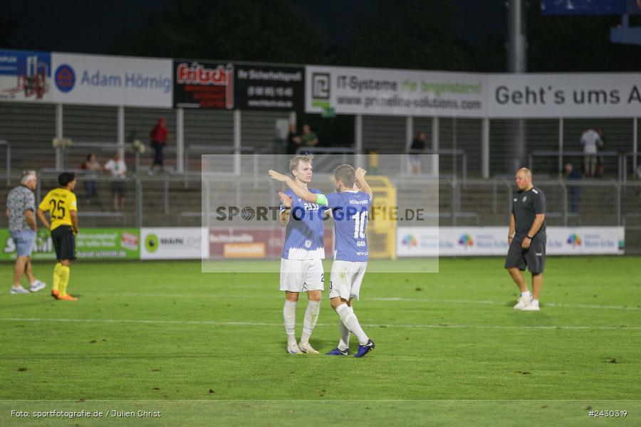 sport, action, Stadion am Schönbusch, SpVgg Bayreuth, SVA, SV Viktoria Aschaffenburg, Regionalliga Bayern, Fussball, BFV, BAY, Aschaffenburg, 6. Spieltag, 23.08.2024 - Bild-ID: 2430319