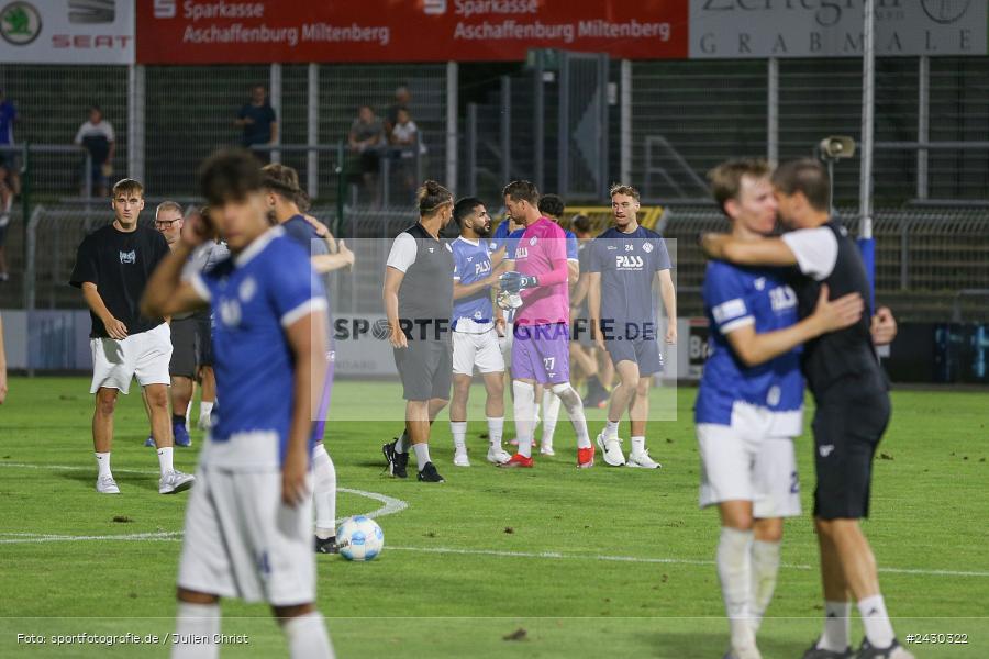 sport, action, Stadion am Schönbusch, SpVgg Bayreuth, SVA, SV Viktoria Aschaffenburg, Regionalliga Bayern, Fussball, BFV, BAY, Aschaffenburg, 6. Spieltag, 23.08.2024 - Bild-ID: 2430322