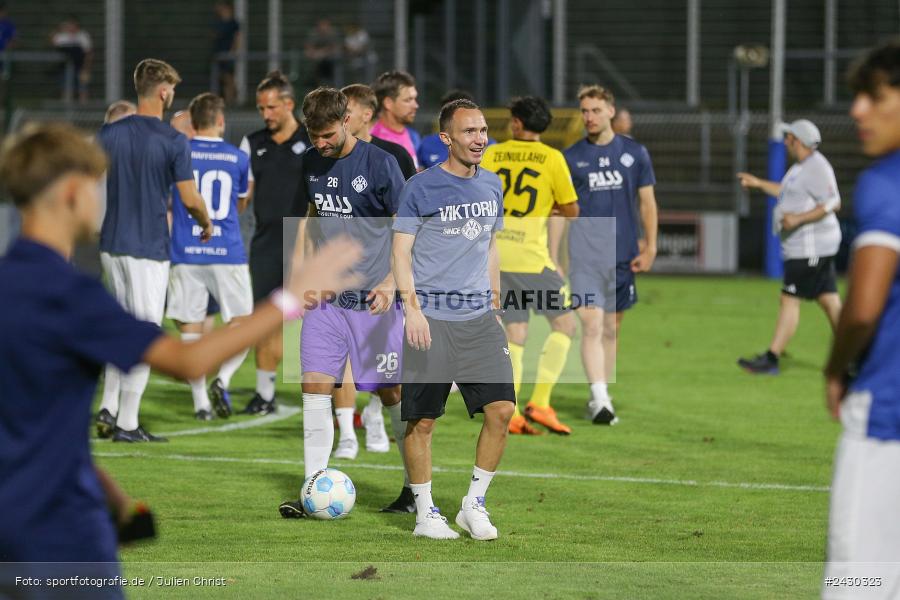 sport, action, Stadion am Schönbusch, SpVgg Bayreuth, SVA, SV Viktoria Aschaffenburg, Regionalliga Bayern, Fussball, BFV, BAY, Aschaffenburg, 6. Spieltag, 23.08.2024 - Bild-ID: 2430323