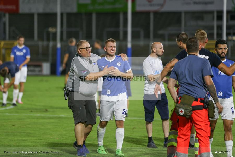 sport, action, Stadion am Schönbusch, SpVgg Bayreuth, SVA, SV Viktoria Aschaffenburg, Regionalliga Bayern, Fussball, BFV, BAY, Aschaffenburg, 6. Spieltag, 23.08.2024 - Bild-ID: 2430326
