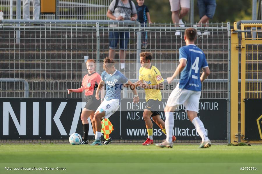 sport, action, Stadion am Schönbusch, SpVgg Bayreuth, SVA, SV Viktoria Aschaffenburg, Regionalliga Bayern, Fussball, BFV, BAY, Aschaffenburg, 6. Spieltag, 23.08.2024 - Bild-ID: 2430396