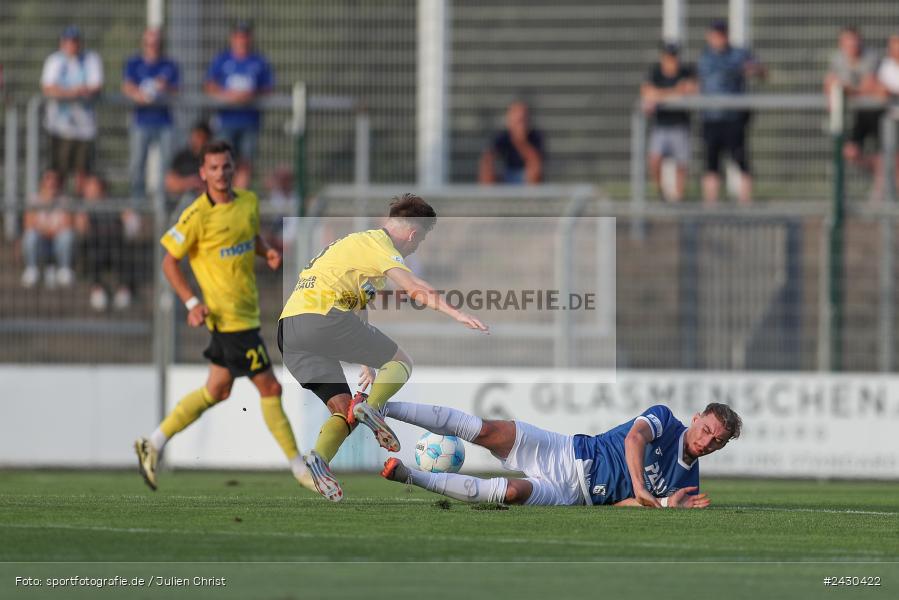 sport, action, Stadion am Schönbusch, SpVgg Bayreuth, SVA, SV Viktoria Aschaffenburg, Regionalliga Bayern, Fussball, BFV, BAY, Aschaffenburg, 6. Spieltag, 23.08.2024 - Bild-ID: 2430422