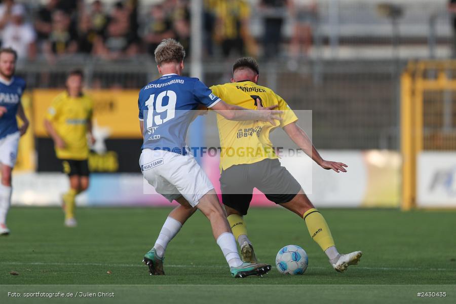 sport, action, Stadion am Schönbusch, SpVgg Bayreuth, SVA, SV Viktoria Aschaffenburg, Regionalliga Bayern, Fussball, BFV, BAY, Aschaffenburg, 6. Spieltag, 23.08.2024 - Bild-ID: 2430435