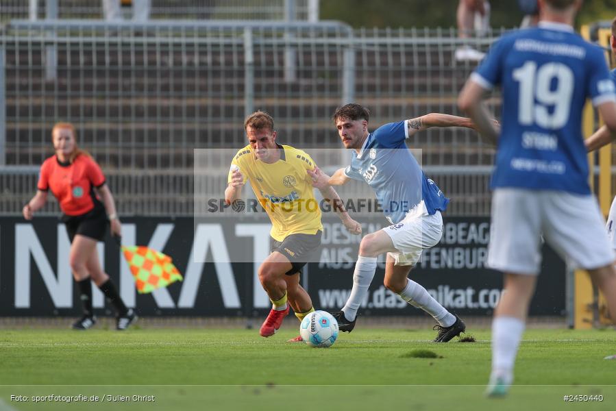 sport, action, Stadion am Schönbusch, SpVgg Bayreuth, SVA, SV Viktoria Aschaffenburg, Regionalliga Bayern, Fussball, BFV, BAY, Aschaffenburg, 6. Spieltag, 23.08.2024 - Bild-ID: 2430440