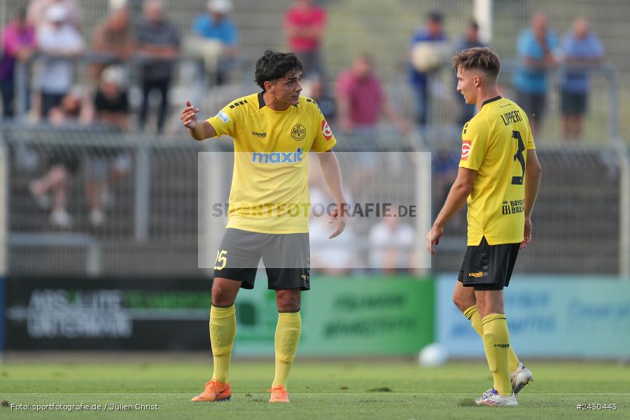 sport, action, Stadion am Schönbusch, SpVgg Bayreuth, SVA, SV Viktoria Aschaffenburg, Regionalliga Bayern, Fussball, BFV, BAY, Aschaffenburg, 6. Spieltag, 23.08.2024 - Bild-ID: 2430443