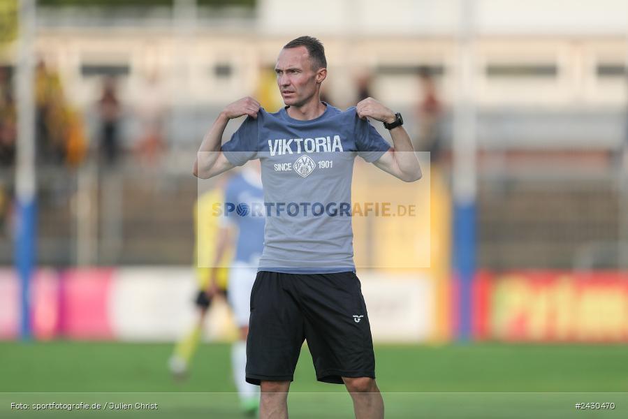 sport, action, Stadion am Schönbusch, SpVgg Bayreuth, SVA, SV Viktoria Aschaffenburg, Regionalliga Bayern, Fussball, BFV, BAY, Aschaffenburg, 6. Spieltag, 23.08.2024 - Bild-ID: 2430470