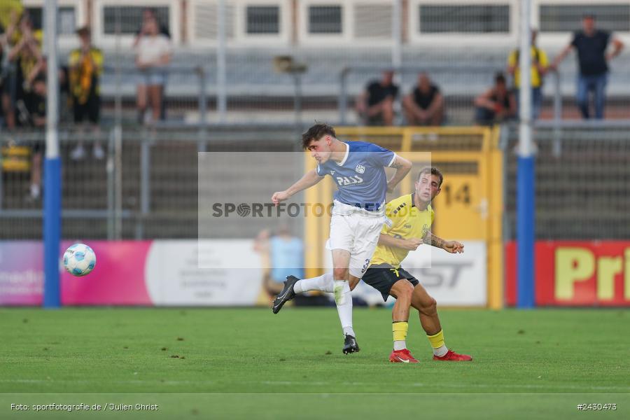 sport, action, Stadion am Schönbusch, SpVgg Bayreuth, SVA, SV Viktoria Aschaffenburg, Regionalliga Bayern, Fussball, BFV, BAY, Aschaffenburg, 6. Spieltag, 23.08.2024 - Bild-ID: 2430473
