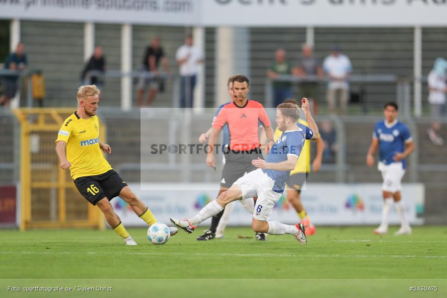 sport, action, Stadion am Schönbusch, SpVgg Bayreuth, SVA, SV Viktoria Aschaffenburg, Regionalliga Bayern, Fussball, BFV, BAY, Aschaffenburg, 6. Spieltag, 23.08.2024 - Bild-ID: 2430475