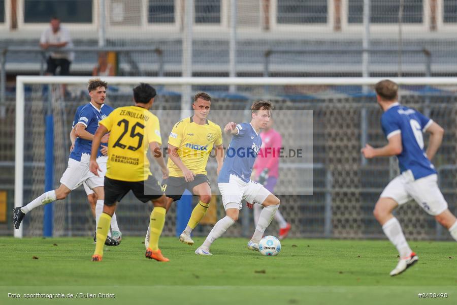 sport, action, Stadion am Schönbusch, SpVgg Bayreuth, SVA, SV Viktoria Aschaffenburg, Regionalliga Bayern, Fussball, BFV, BAY, Aschaffenburg, 6. Spieltag, 23.08.2024 - Bild-ID: 2430490
