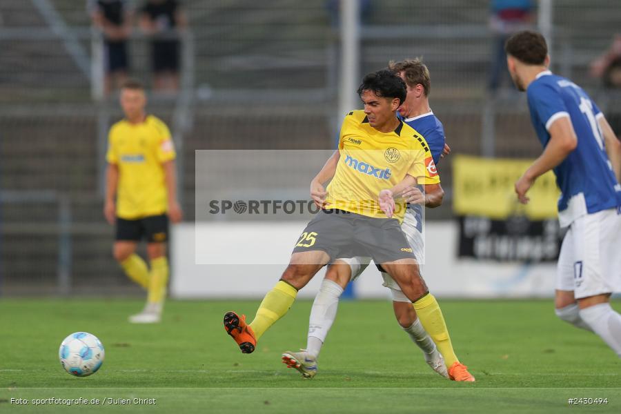 sport, action, Stadion am Schönbusch, SpVgg Bayreuth, SVA, SV Viktoria Aschaffenburg, Regionalliga Bayern, Fussball, BFV, BAY, Aschaffenburg, 6. Spieltag, 23.08.2024 - Bild-ID: 2430494