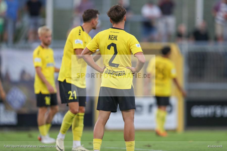 sport, action, Stadion am Schönbusch, SpVgg Bayreuth, SVA, SV Viktoria Aschaffenburg, Regionalliga Bayern, Fussball, BFV, BAY, Aschaffenburg, 6. Spieltag, 23.08.2024 - Bild-ID: 2430498