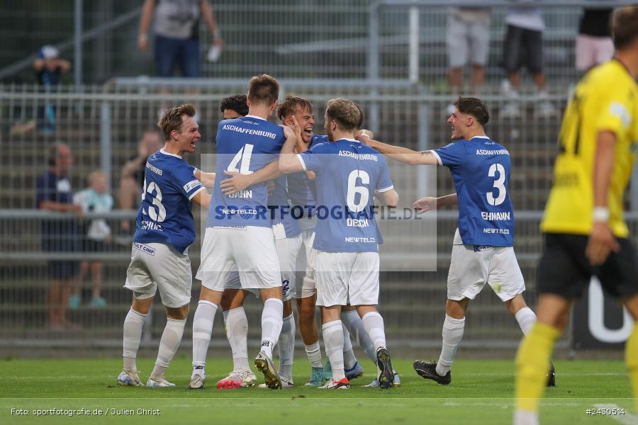 sport, action, Stadion am Schönbusch, SpVgg Bayreuth, SVA, SV Viktoria Aschaffenburg, Regionalliga Bayern, Fussball, BFV, BAY, Aschaffenburg, 6. Spieltag, 23.08.2024 - Bild-ID: 2430514