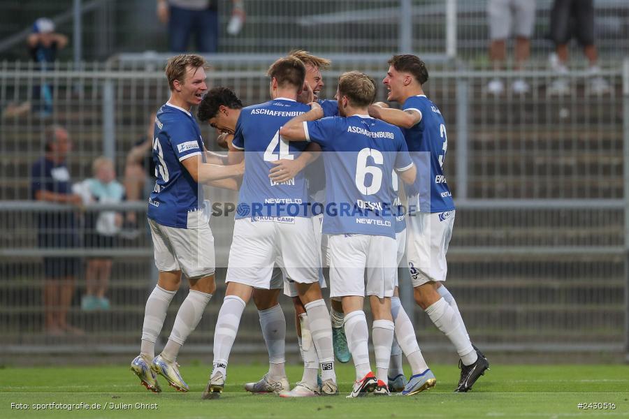 sport, action, Stadion am Schönbusch, SpVgg Bayreuth, SVA, SV Viktoria Aschaffenburg, Regionalliga Bayern, Fussball, BFV, BAY, Aschaffenburg, 6. Spieltag, 23.08.2024 - Bild-ID: 2430516