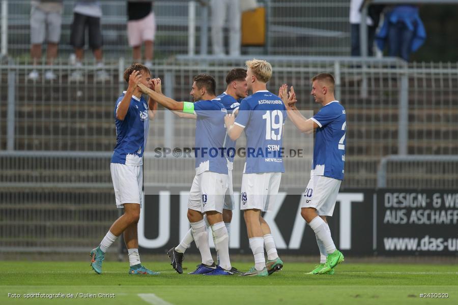 sport, action, Stadion am Schönbusch, SpVgg Bayreuth, SVA, SV Viktoria Aschaffenburg, Regionalliga Bayern, Fussball, BFV, BAY, Aschaffenburg, 6. Spieltag, 23.08.2024 - Bild-ID: 2430520