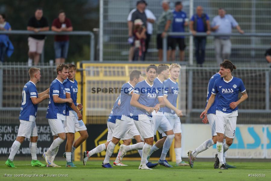 sport, action, Stadion am Schönbusch, SpVgg Bayreuth, SVA, SV Viktoria Aschaffenburg, Regionalliga Bayern, Fussball, BFV, BAY, Aschaffenburg, 6. Spieltag, 23.08.2024 - Bild-ID: 2430526
