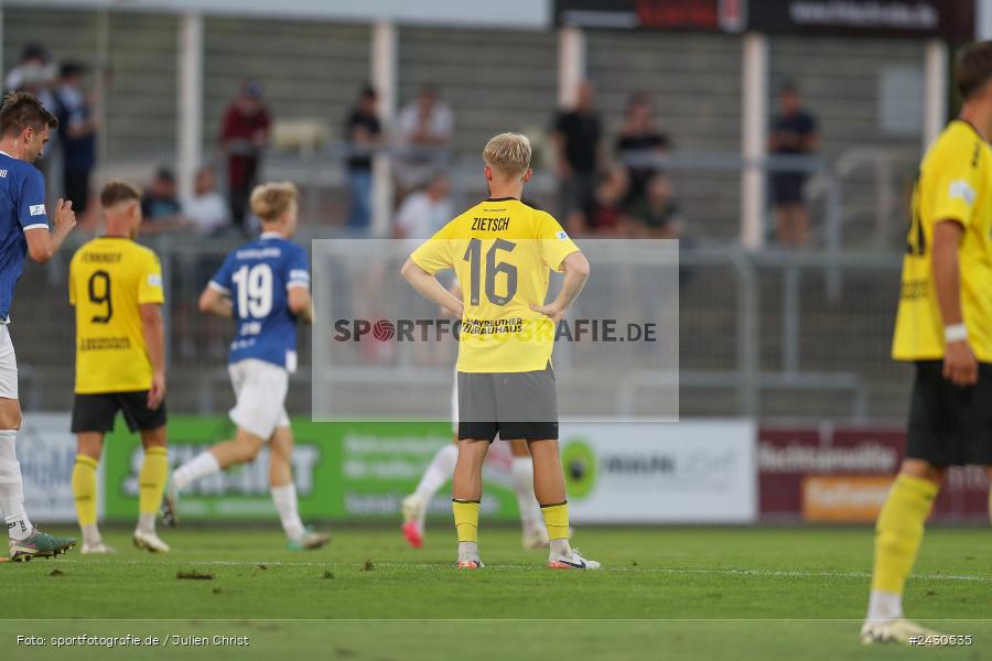 sport, action, Stadion am Schönbusch, SpVgg Bayreuth, SVA, SV Viktoria Aschaffenburg, Regionalliga Bayern, Fussball, BFV, BAY, Aschaffenburg, 6. Spieltag, 23.08.2024 - Bild-ID: 2430535