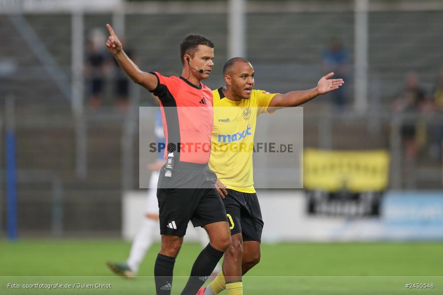 sport, action, Stadion am Schönbusch, SpVgg Bayreuth, SVA, SV Viktoria Aschaffenburg, Regionalliga Bayern, Fussball, BFV, BAY, Aschaffenburg, 6. Spieltag, 23.08.2024 - Bild-ID: 2430548