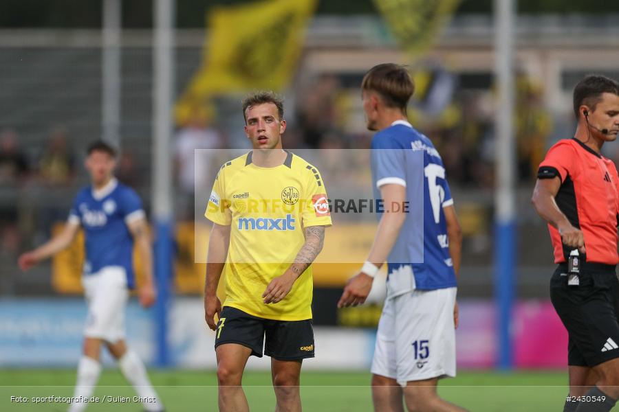 sport, action, Stadion am Schönbusch, SpVgg Bayreuth, SVA, SV Viktoria Aschaffenburg, Regionalliga Bayern, Fussball, BFV, BAY, Aschaffenburg, 6. Spieltag, 23.08.2024 - Bild-ID: 2430549