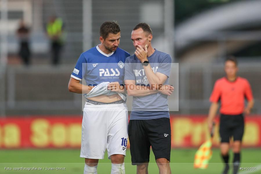 sport, action, Stadion am Schönbusch, SpVgg Bayreuth, SVA, SV Viktoria Aschaffenburg, Regionalliga Bayern, Fussball, BFV, BAY, Aschaffenburg, 6. Spieltag, 23.08.2024 - Bild-ID: 2430551