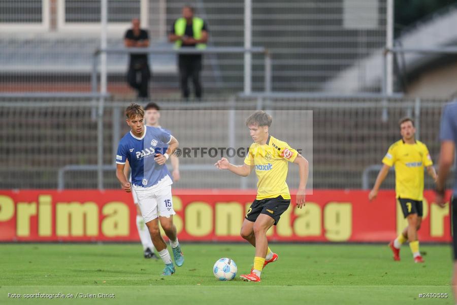 sport, action, Stadion am Schönbusch, SpVgg Bayreuth, SVA, SV Viktoria Aschaffenburg, Regionalliga Bayern, Fussball, BFV, BAY, Aschaffenburg, 6. Spieltag, 23.08.2024 - Bild-ID: 2430555