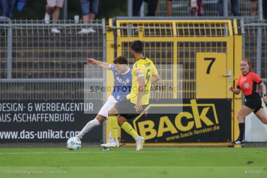 sport, action, Stadion am Schönbusch, SpVgg Bayreuth, SVA, SV Viktoria Aschaffenburg, Regionalliga Bayern, Fussball, BFV, BAY, Aschaffenburg, 6. Spieltag, 23.08.2024 - Bild-ID: 2430561