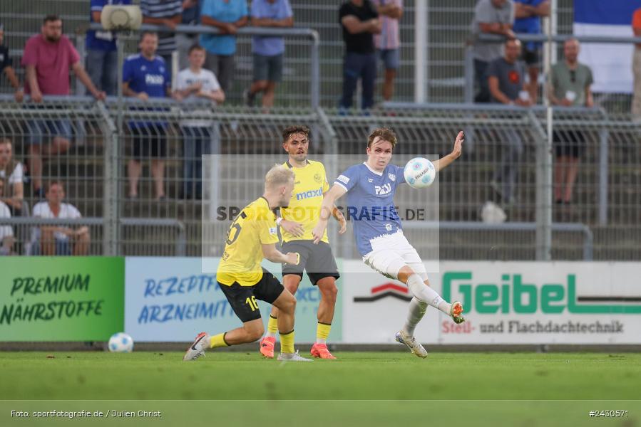 sport, action, Stadion am Schönbusch, SpVgg Bayreuth, SVA, SV Viktoria Aschaffenburg, Regionalliga Bayern, Fussball, BFV, BAY, Aschaffenburg, 6. Spieltag, 23.08.2024 - Bild-ID: 2430571