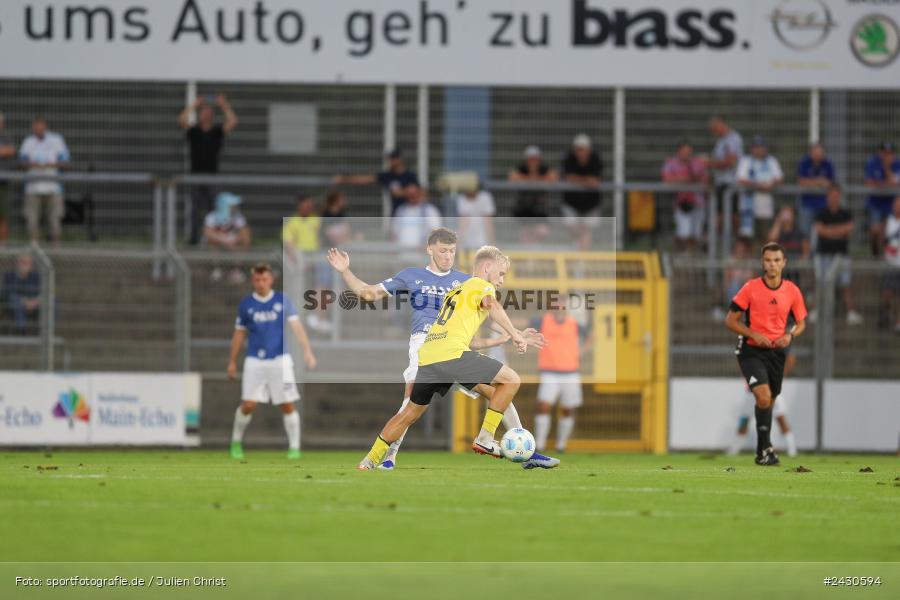sport, action, Stadion am Schönbusch, SpVgg Bayreuth, SVA, SV Viktoria Aschaffenburg, Regionalliga Bayern, Fussball, BFV, BAY, Aschaffenburg, 6. Spieltag, 23.08.2024 - Bild-ID: 2430594
